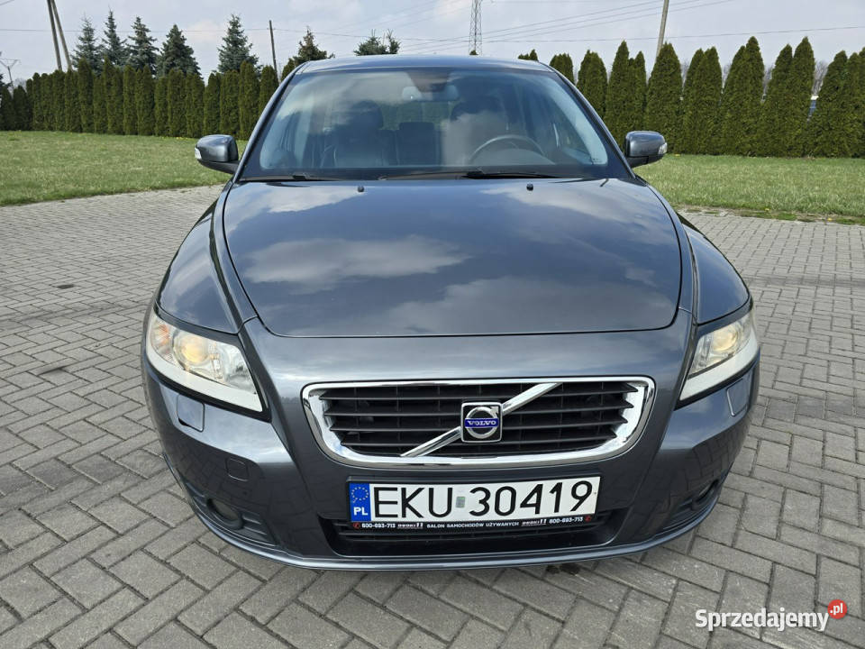 Volvo V50 24D Diesel AutomatSkóryKlimatr 2 str czujnik zmierzchu Kutno sprzedam