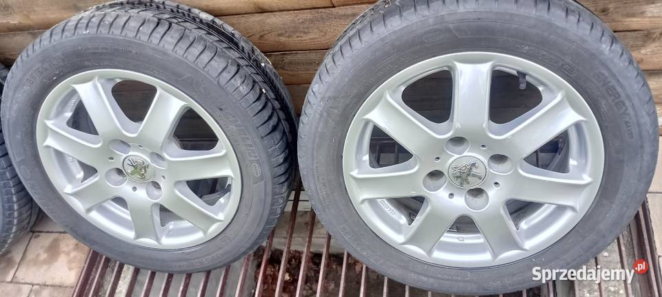 Peugeot Felgi z oponami 15 4x108 osobowe Otwock sprzedam