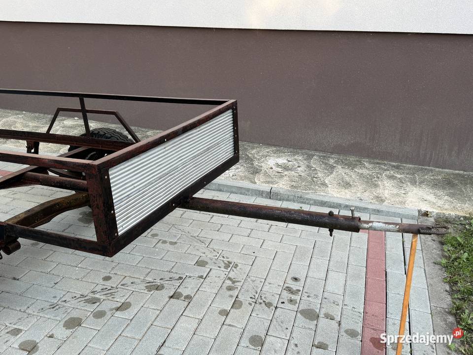 Solidna rama przyczepki 200 x 105 na resorach Kielce