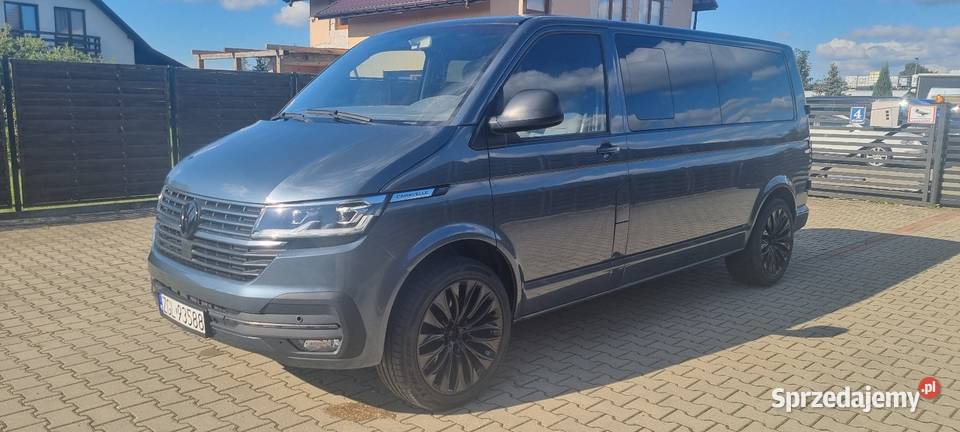 VW Caravelle vr6 t5 Long LPG T61 V6 długa Gaz T6 lakier metallic Caravelle Goleniów