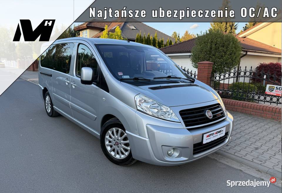 Fiat Scudo LIFT 8 Osobowy Long 20MultiJet 163 radio Scudo Poznań