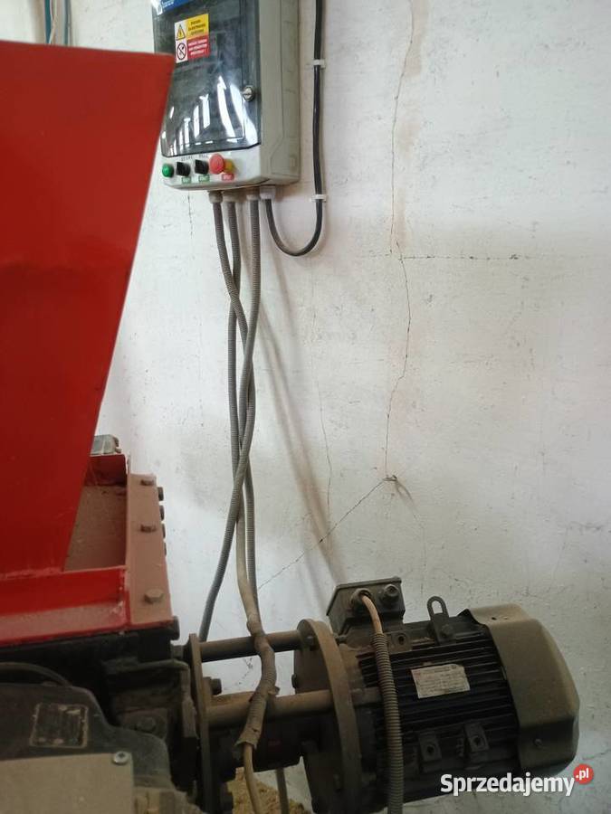 Rozdrabniacz do drewna z młynem wydajność 400500 Trzebicz