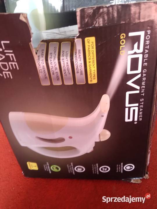 Parownica do ubrań ROVUS nowa 110 mocna wydajna Rybnik