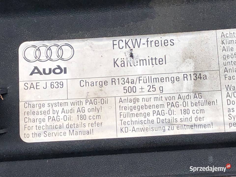 ATRAPA GRILL AUDI A2 0005 Hatchback KRATA podkarpackie sprzedam