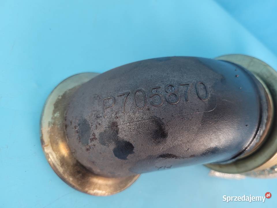 DEUTZFAHR 6130 TTV TŁUMIK RURA WYDECHOWA