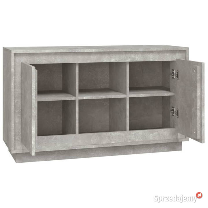 Szafka szarość betonu 102x35x60 materiał Warszawa