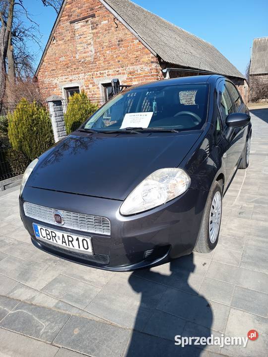 Fiat Grande Punto GAZ KLIMATYZACJA 1200cm3 kujawsko-pomorskie Brodnica sprzedam