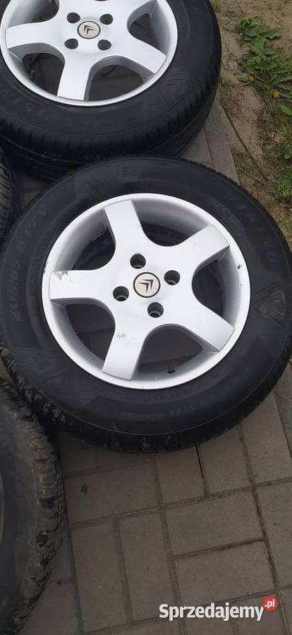 Alufelgi 4x108 15 opony letnie Kozienice