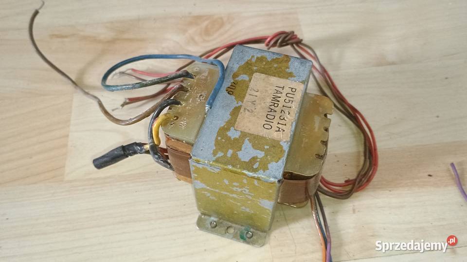 transformator sieciowy marki Tamradio model Wzmacniacze i pokrewne Lubartów