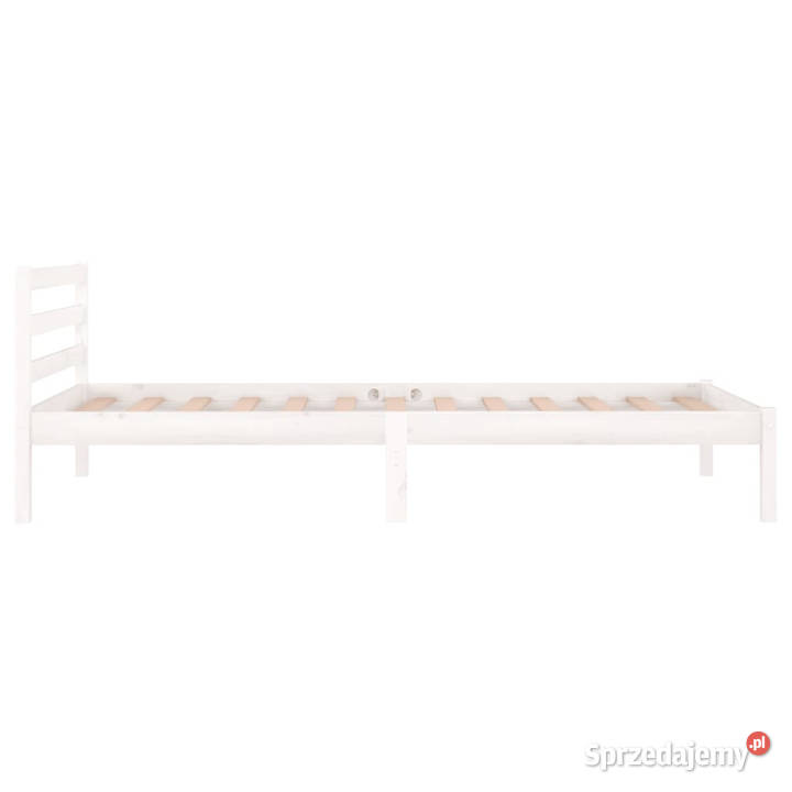 Rama łóżka lite drewno sosnowe biała 90x200 mazowieckie Warszawa sprzedam