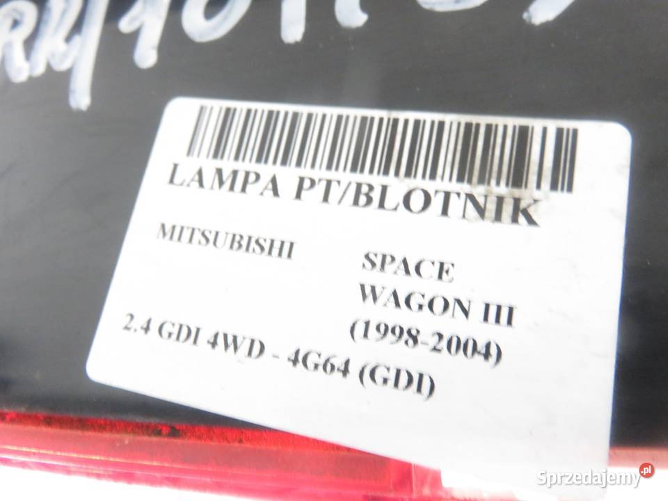 LAMPA PRAWA TYLNA MITSUBISHI SPACE WAGON III sprzedam