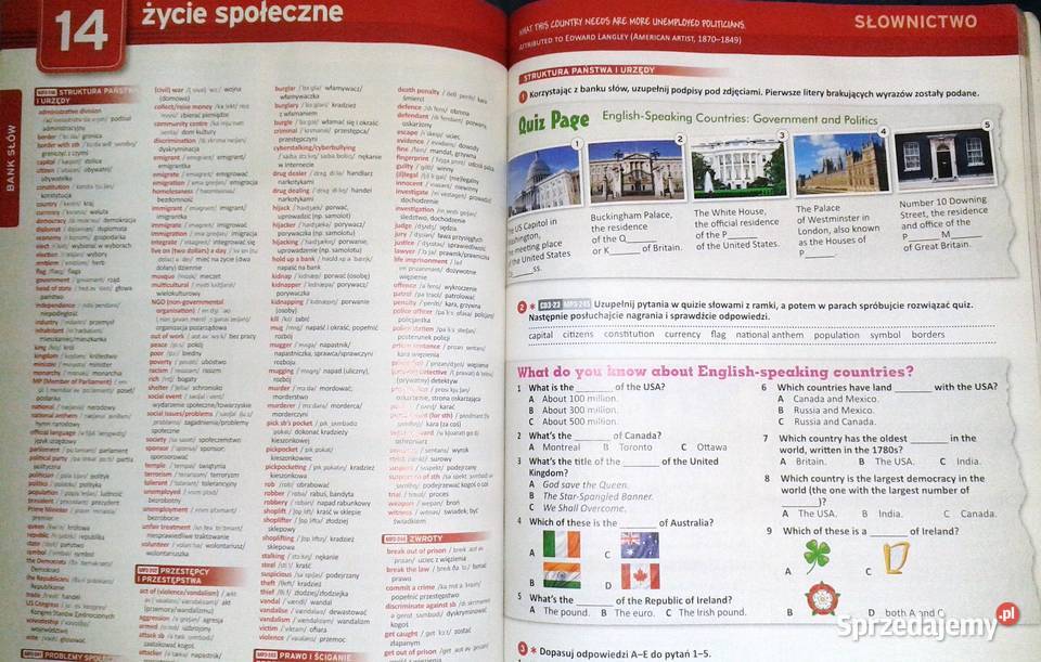 Repetytorium gimnazjalne Język angielski Pozostałe Chełm sprzedam