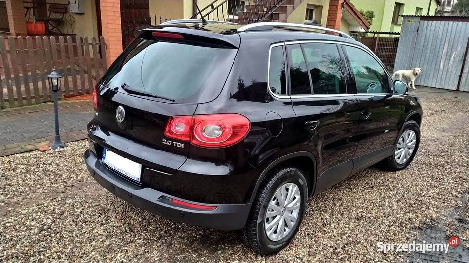 Volkswagen Tiguan 20TDI Czarny 4Motion Zadbany kujawsko-pomorskie Toruń sprzedam