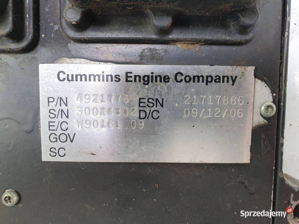 KOMPUTER SILNIKA ECU CASE MAGNUM 280 CUMMINS kujawsko-pomorskie Lipno