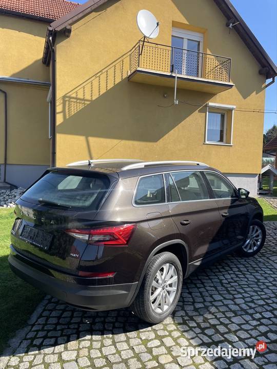 Skoda Kodiaq 20 TSI 4x4 DSG 190 nieuszkodzony małopolskie Nowy Sącz