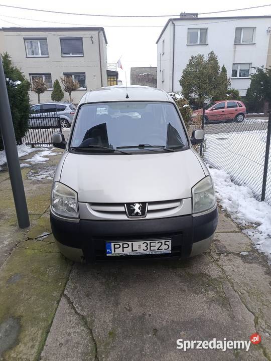 Peugeot Partner 16 HDi 2007r Pleszew
