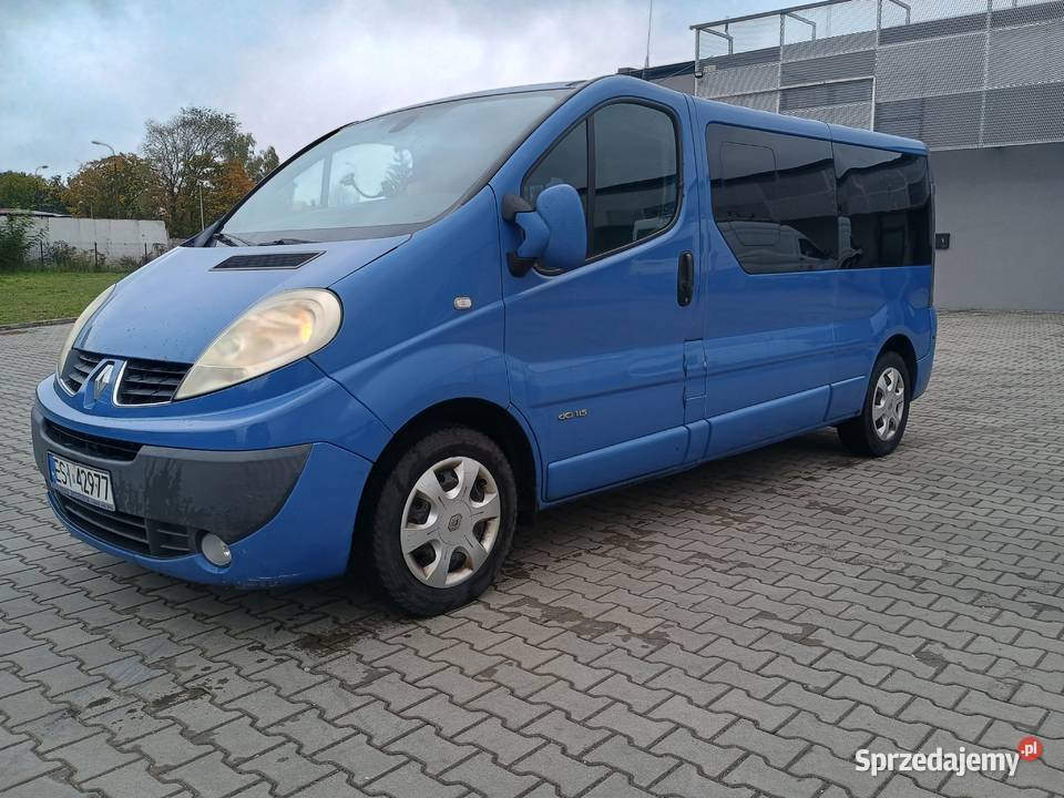 Renault Trafic long 20 dCi 9 miejsc 2007 manualna Sieradz