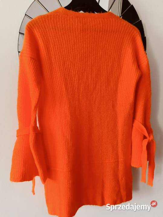 Sweter pomarańczowy Swetry i golfy lubelskie sprzedam