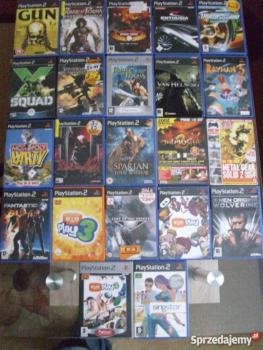 Playstation 2 akcesoria Swap Magic pady mata gry Łomża