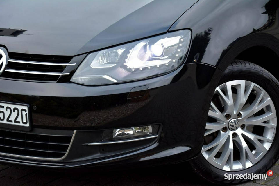 Volkswagen Sharan 7Foteli DSG biXenon Ledy Skóry Ostrów Mazowiecka