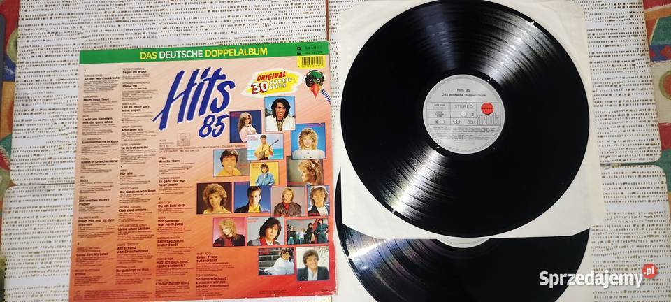 Podwójny album winylowy Hits 85 Das Deutsche kujawsko-pomorskie Wąbrzeźno