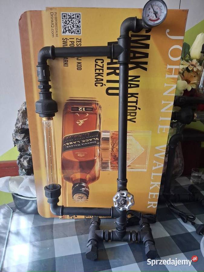 Lampa loft czarny mat Łódź