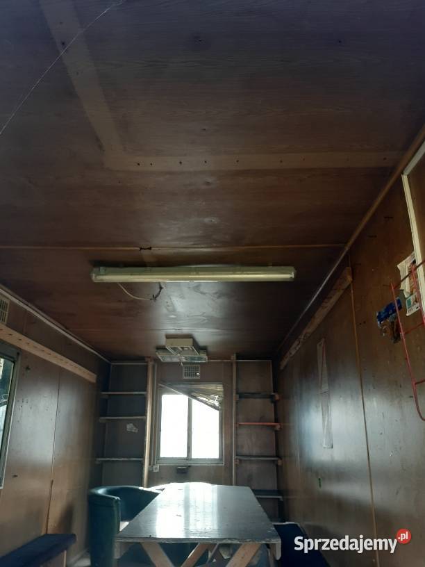 Kontener budowlany szatniowy 347 Poznań do Swarzędz