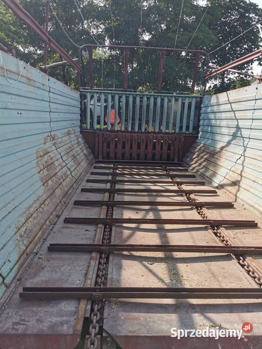 Przyczepa samozbierająca Kunów T055 świętokrzyskie Pierzchnica