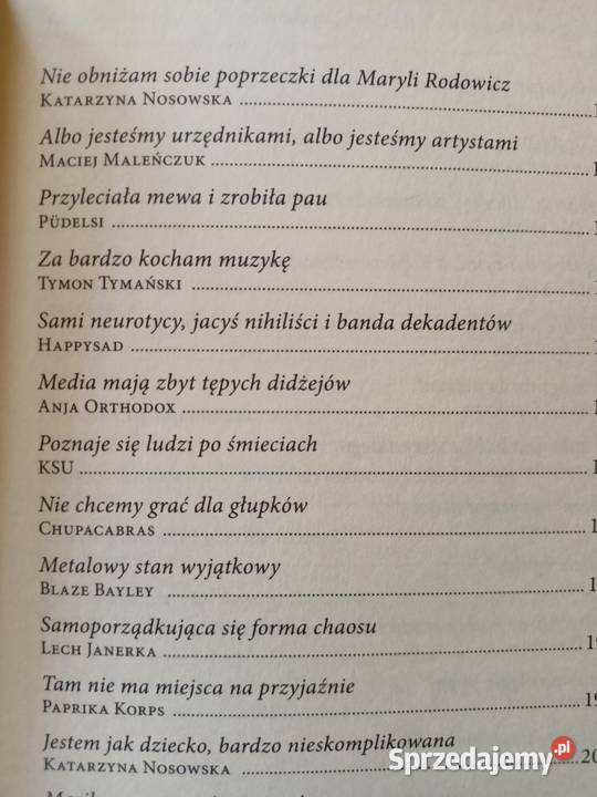 Wywiady bez kitu książki prezenty Warszawa