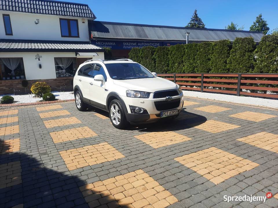 Chevrolet Captiva 22 TD 180 2012 r 7 osobowy 269000km Captiva kujawsko-pomorskie Osielsko