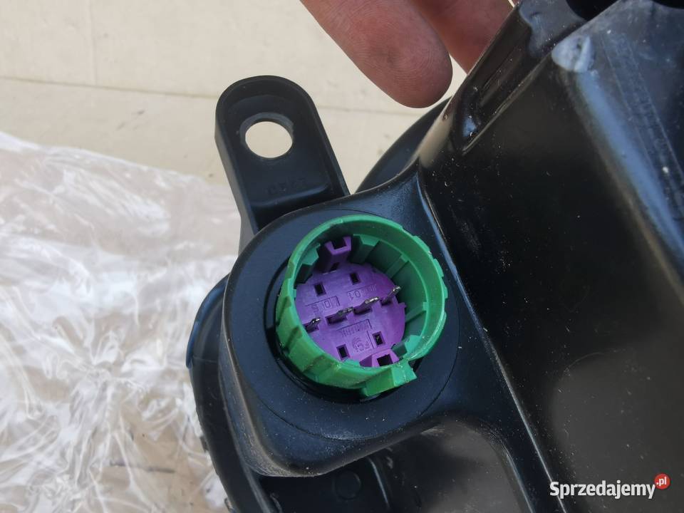 Halogen lewy lh Fiat 500 0714 ciemny 45530711 Części Sieraków