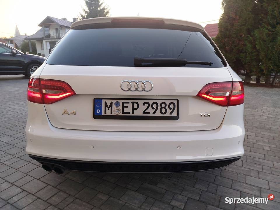 Audi a4 b8 Sline LIFT 2015R skóra navi alu 18 podkarpackie Grabownica Starzeńska