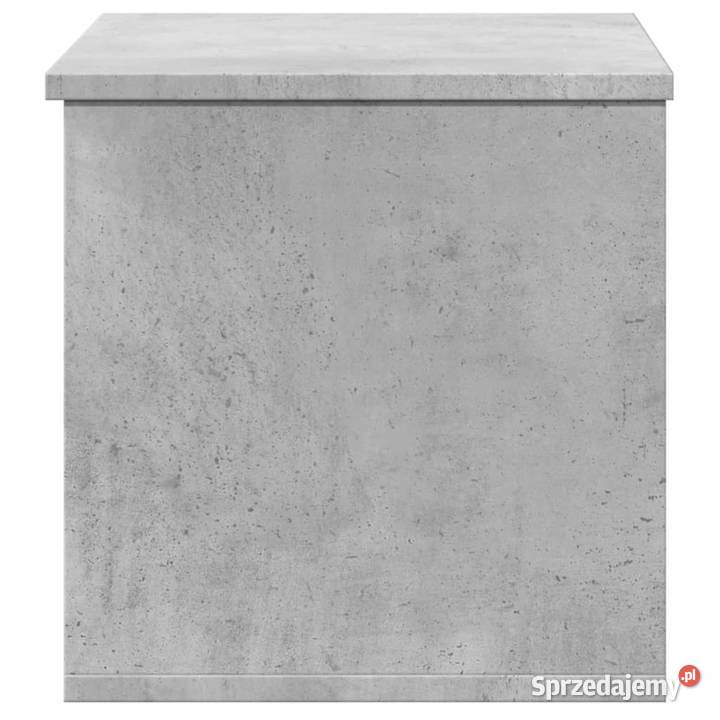 Skrzynia szarość betonu 60x35x35 materiał