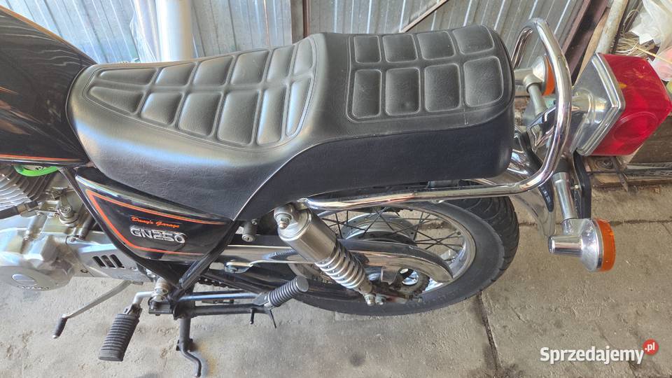 Suzuki gn 250 denys garage 9 przebiegu Biskupiec