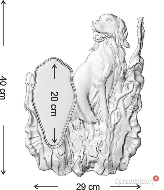 KDP Kompozycja deska pod rogacza koziołka śląskie Szczekociny