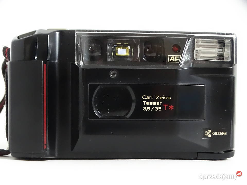 Yashica T2 Carl Zeiss Tessar 3535 T Z pokrowcem