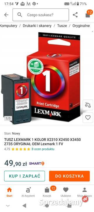 Drukarka LEXMARK 3w1 Skaner Kopiarka Drukarka ro Rzeszów sprzedam