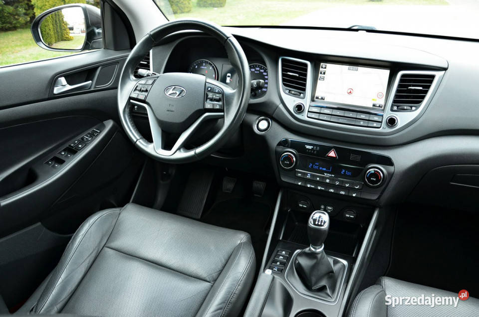 Hyundai Tucson 17 CRDI 116 Kamera Serwis Idealny czujnik parkowania Ostrów Mazowiecka