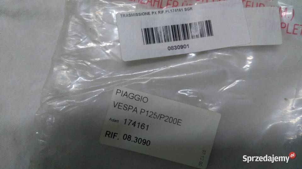 Linka licznika prędkościomierza Piaggio Vespa PX Bielsk Podlaski sprzedam