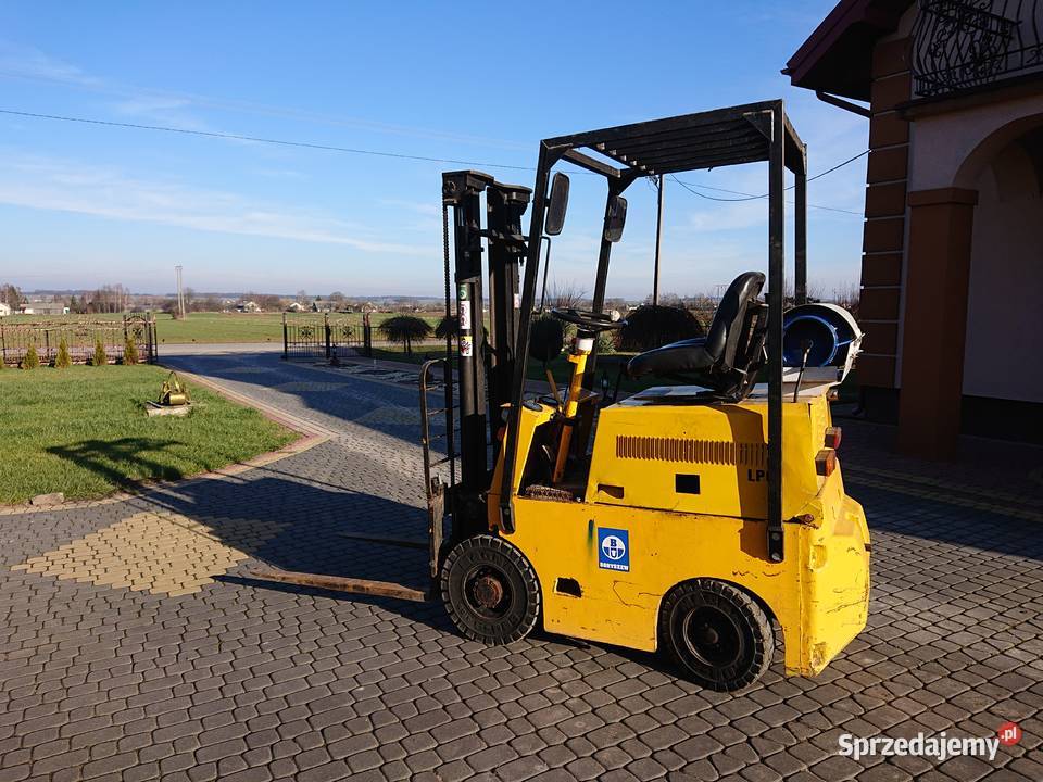 Wózek widłowy widlak Rak 7 z gazem LPG