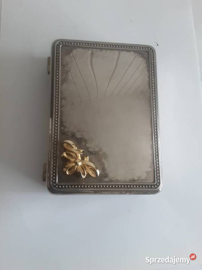 METALOWA OZDOBNA SZKATUŁKA NA BIŻUTERIĘ Szczecinek