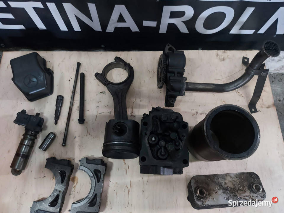 Mercedes OM 502 CZĘŚCI Głowica Korbowód Pompa i Jastrzębniki