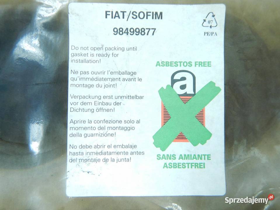 USZCZELKA GŁOWICY FIAT CROMA LANCIA THEMA 25TD sprzedam