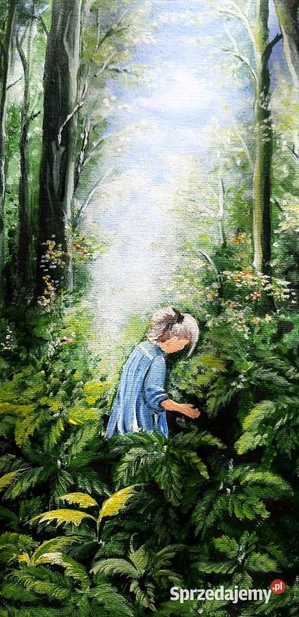 Obraz ręcznie malowany 3040 Poprawiony Malarstwo Łódź sprzedam