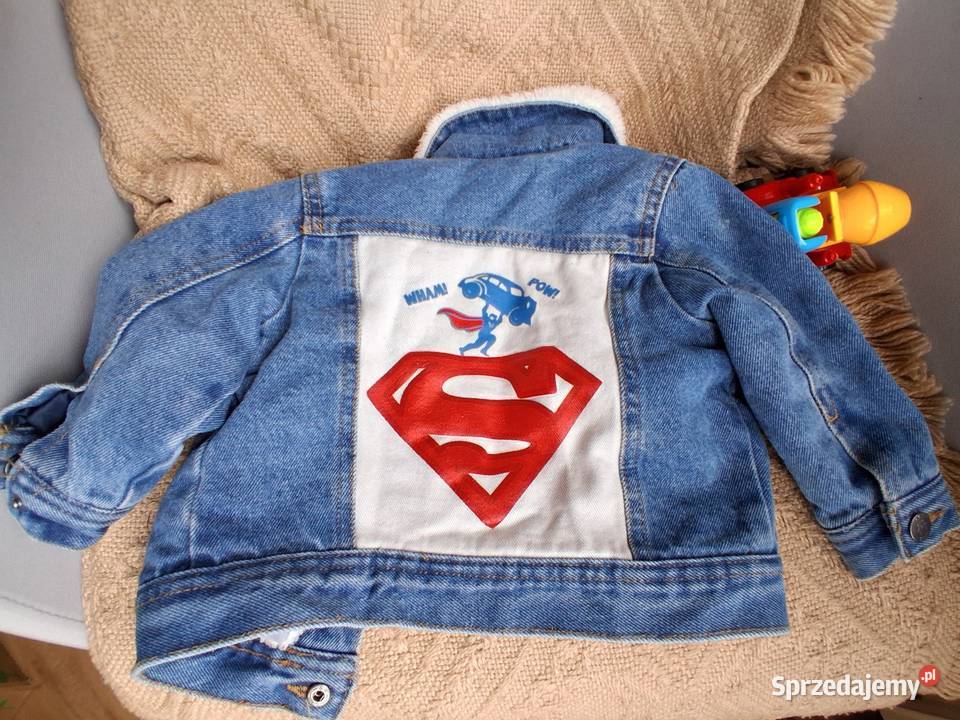 Kurtka jeansowa dziecięca z ociepleniem kożuszek Gdynia sprzedam
