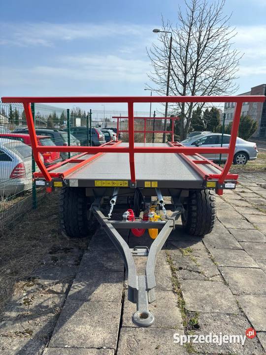 Platforma przyczepa do bel URSUS T665 7 ton Mława sprzedam