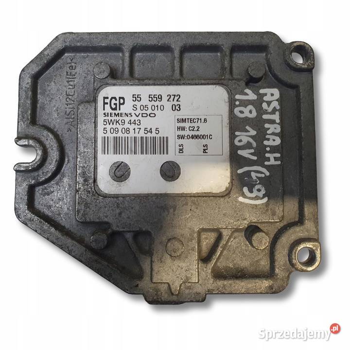 STEROWNIK SILNIKA Opel Astra III H 18 16V Rudka