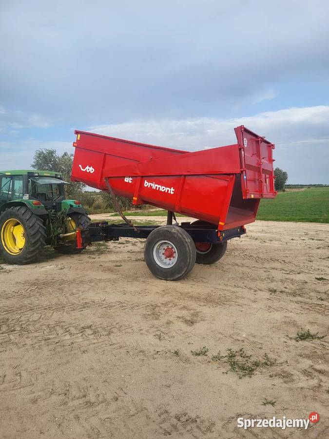 Przyczepa skorupowa Brimont 8 ton Chojewo