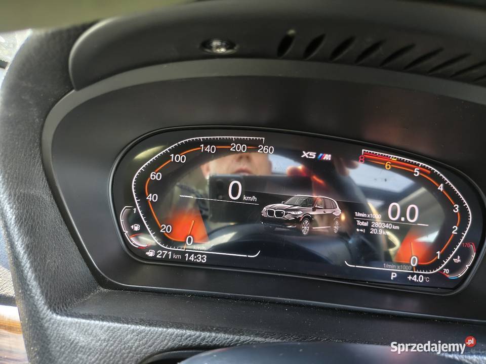 Zegar wyświetlacz BMW seria X5 E70 X6 E71 Gzowo sprzedam