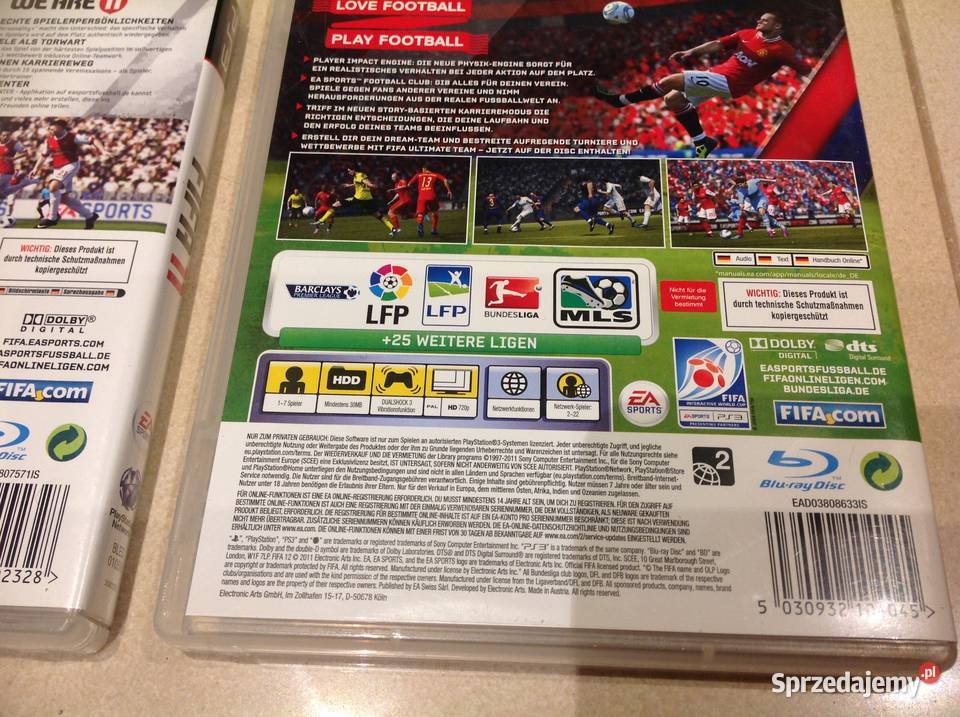 GRA 3 FIFA 11 FIFA 12 Gry komputerowe i konsolowe